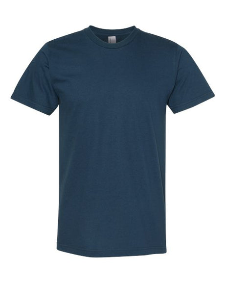 American Apparel Unisex Fine Jersey Tee - American Apparel 2001 Sea Blue S