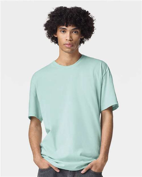 American Apparel Unisex Fine Jersey Tee - American Apparel 2001 Sea Spray S