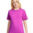 American Apparel Unisex Fine Jersey Tee - American Apparel 2001 Super Pink S