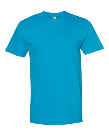 American Apparel Unisex Fine Jersey Tee - American Apparel 2001 Teal S