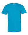 American Apparel Unisex Fine Jersey Tee - American Apparel 2001 Teal S