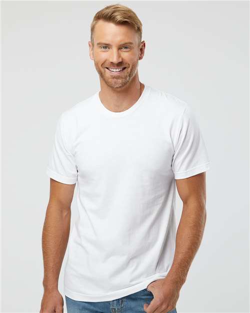 American Apparel Unisex Fine Jersey Tee - American Apparel 2001 White XS