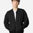 American Apparel Unisex French Terry Bomber Jacket - American Apparel FTJ77 Black S