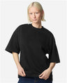American Apparel Unisex French Terry Ex Crew - American Apparel FTEX00 Black S