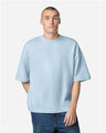 American Apparel Unisex French Terry Ex Crew - American Apparel FTEX00 Powder Blue S
