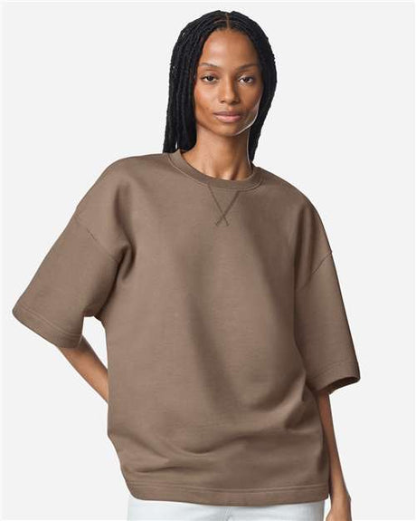 American Apparel Unisex French Terry Ex Crew - American Apparel FTEX00 Savana S