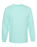 American Apparel Unisex Heavyweight Cotton Long Sleeve Tee - American Apparel 1304 Celadon S