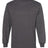 American Apparel Unisex Heavyweight Cotton Long Sleeve Tee - American Apparel 1304 Heather Charcoal S