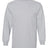 American Apparel Unisex Heavyweight Cotton Long Sleeve Tee - American Apparel 1304 Heather Grey S