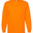American Apparel Unisex Heavyweight Cotton Long Sleeve Tee - American Apparel 1304 Orange S