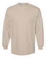 American Apparel Unisex Heavyweight Cotton Long Sleeve Tee - American Apparel 1304 Sand S