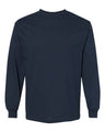 American Apparel Unisex Heavyweight Cotton Long Sleeve Tee - American Apparel 1304 True Navy S