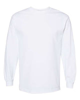 American Apparel Unisex Heavyweight Cotton Long Sleeve Tee - American Apparel 1304 White S