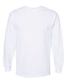 American Apparel Unisex Heavyweight Cotton Long Sleeve Tee - American Apparel 1304 White S