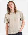 American Apparel Unisex Heavyweight Cotton Mid - Length Tee - American Apparel 13ML0 Bone S