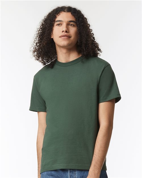 American Apparel Unisex Heavyweight Cotton Tee - American Apparel 1301 Ash Grey S