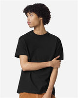 American Apparel Unisex Heavyweight Cotton Tee - American Apparel 1301 Black S