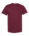 American Apparel Unisex Heavyweight Cotton Tee - American Apparel 1301 Burgundy S