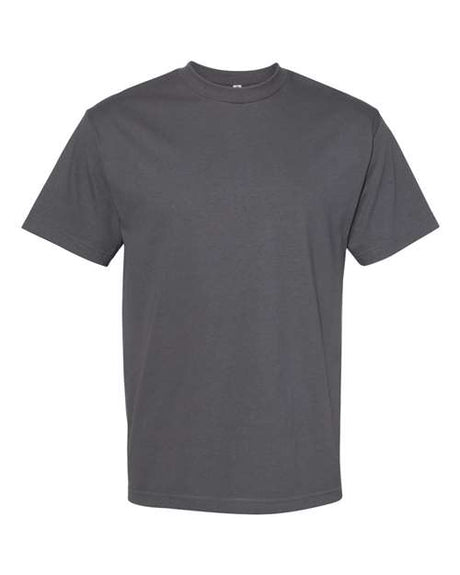 American Apparel Unisex Heavyweight Cotton Tee - American Apparel 1301 Charcoal S