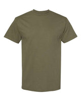 American Apparel Unisex Heavyweight Cotton Tee - American Apparel 1301 Military Green S