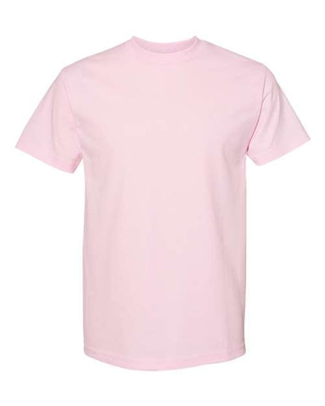 American Apparel Unisex Heavyweight Cotton Tee - American Apparel 1301 Pink S