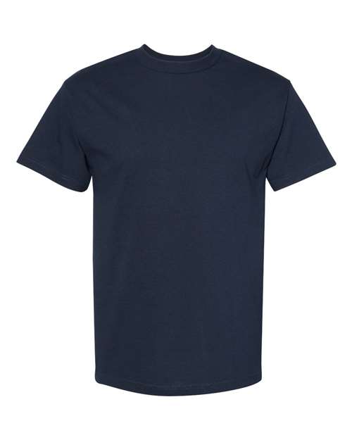 American Apparel Unisex Heavyweight Cotton Tee - American Apparel 1301 True Navy S
