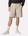 American Apparel Unisex Pique Gym Shorts - American Apparel 2PQ Bone S