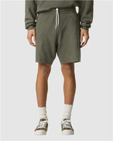 American Apparel Unisex Pique Gym Shorts - American Apparel 2PQ Lieutenant S