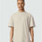 American Apparel Unisex Pique Mockneck Tee - American Apparel 1PQ Bone S