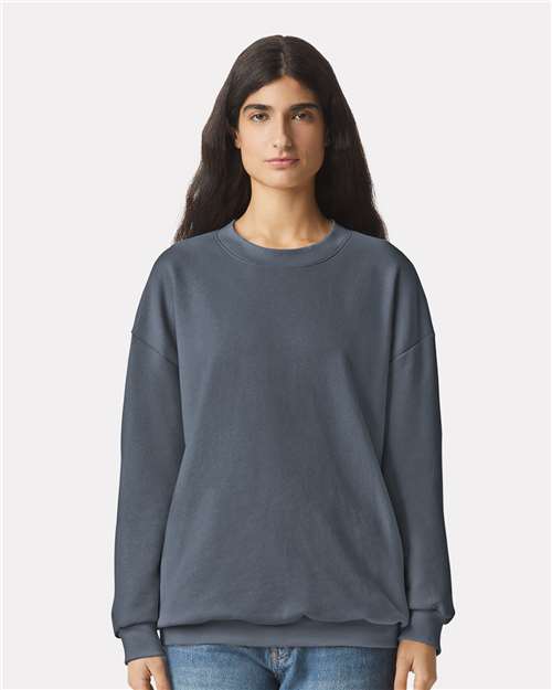 American Apparel Unisex ReFlex Fleece Crewneck Sweatshirt - American Apparel RF496 Asphalt XS