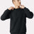 American Apparel Unisex ReFlex Fleece Crewneck Sweatshirt - American Apparel RF496 Black XS