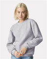American Apparel Unisex ReFlex Fleece Crewneck Sweatshirt - American Apparel RF496 Heather Grey XS