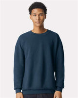 American Apparel Unisex ReFlex Fleece Crewneck Sweatshirt - American Apparel RF496 Sea Blue XS