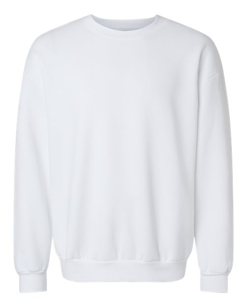 American Apparel Unisex ReFlex Fleece Crewneck Sweatshirt - American Apparel RF496 White XS