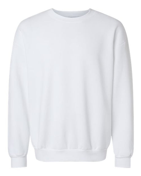 American Apparel Unisex ReFlex Fleece Crewneck Sweatshirt - American Apparel RF496 White XS