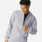 American Apparel Unisex ReFlex Fleece Full - Zip Hoodie Sweatshirt - American Apparel RF497 Heather Grey XS