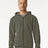 American Apparel Unisex ReFlex Fleece Full - Zip Hoodie Sweatshirt - American Apparel RF497 Lieutenant XS