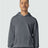 American Apparel Unisex ReFlex Fleece Hoodie Sweatshirt - American Apparel RF498 Asphalt XS