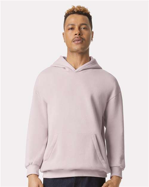 American Apparel Unisex ReFlex Fleece Hoodie Sweatshirt - American Apparel RF498 Blush XS
