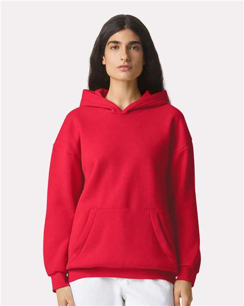 American Apparel Unisex ReFlex Fleece Hoodie Sweatshirt - American Apparel RF498 Cardinal XS