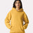 American Apparel Unisex ReFlex Fleece Hoodie Sweatshirt - American Apparel RF498 Mustard XS