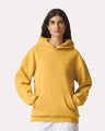 American Apparel Unisex ReFlex Fleece Hoodie Sweatshirt - American Apparel RF498 Mustard XS
