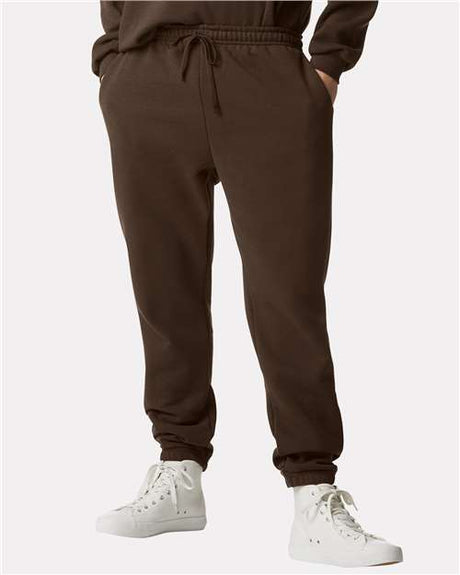American Apparel Unisex ReFlex Fleece Sweatpants - American Apparel RF491 Brown S