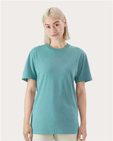 American Apparel Unisex Sueded Cloud Jersey Tee - American Apparel 5389 Sueded Arctic S