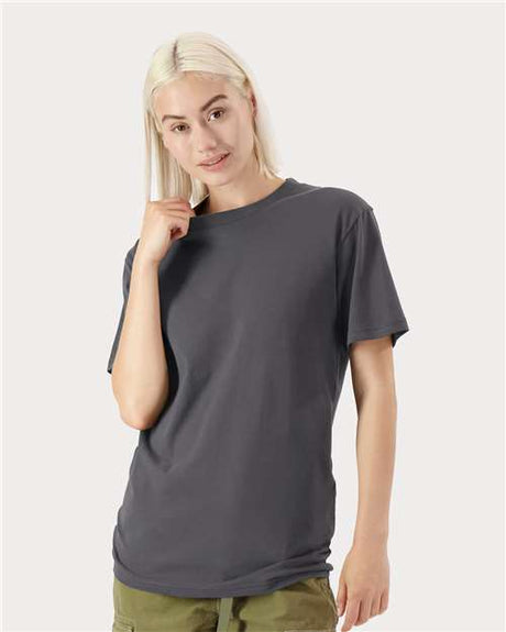 American Apparel Unisex Sueded Cloud Jersey Tee - American Apparel 5389 Sueded Asphalt S