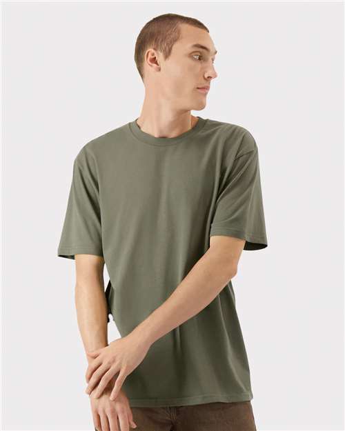 American Apparel Unisex Sueded Cloud Jersey Tee - American Apparel 5389 Sueded Lieutenant S