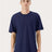 American Apparel Unisex Sueded Cloud Jersey Tee - American Apparel 5389 Sueded Navy S