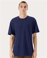American Apparel Unisex Sueded Cloud Jersey Tee - American Apparel 5389 Sueded Navy S
