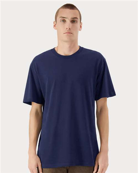 American Apparel Unisex Sueded Cloud Jersey Tee - American Apparel 5389 Sueded Navy S