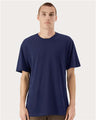 American Apparel Unisex Sueded Cloud Jersey Tee - American Apparel 5389 Sueded Navy S